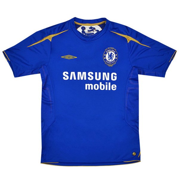 Tailandia Camiseta Chelsea 1ª Retro 2005 2006 Azul